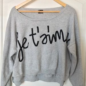 SPARKLE & FADE Long sleeve shirt